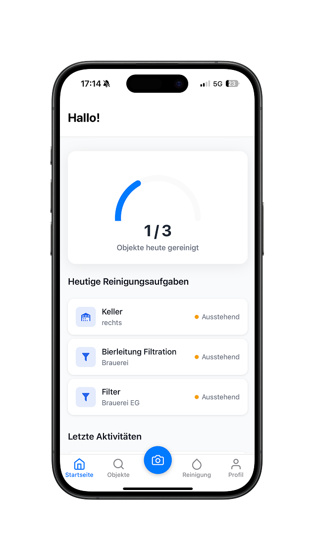 PurityLog Dashboard