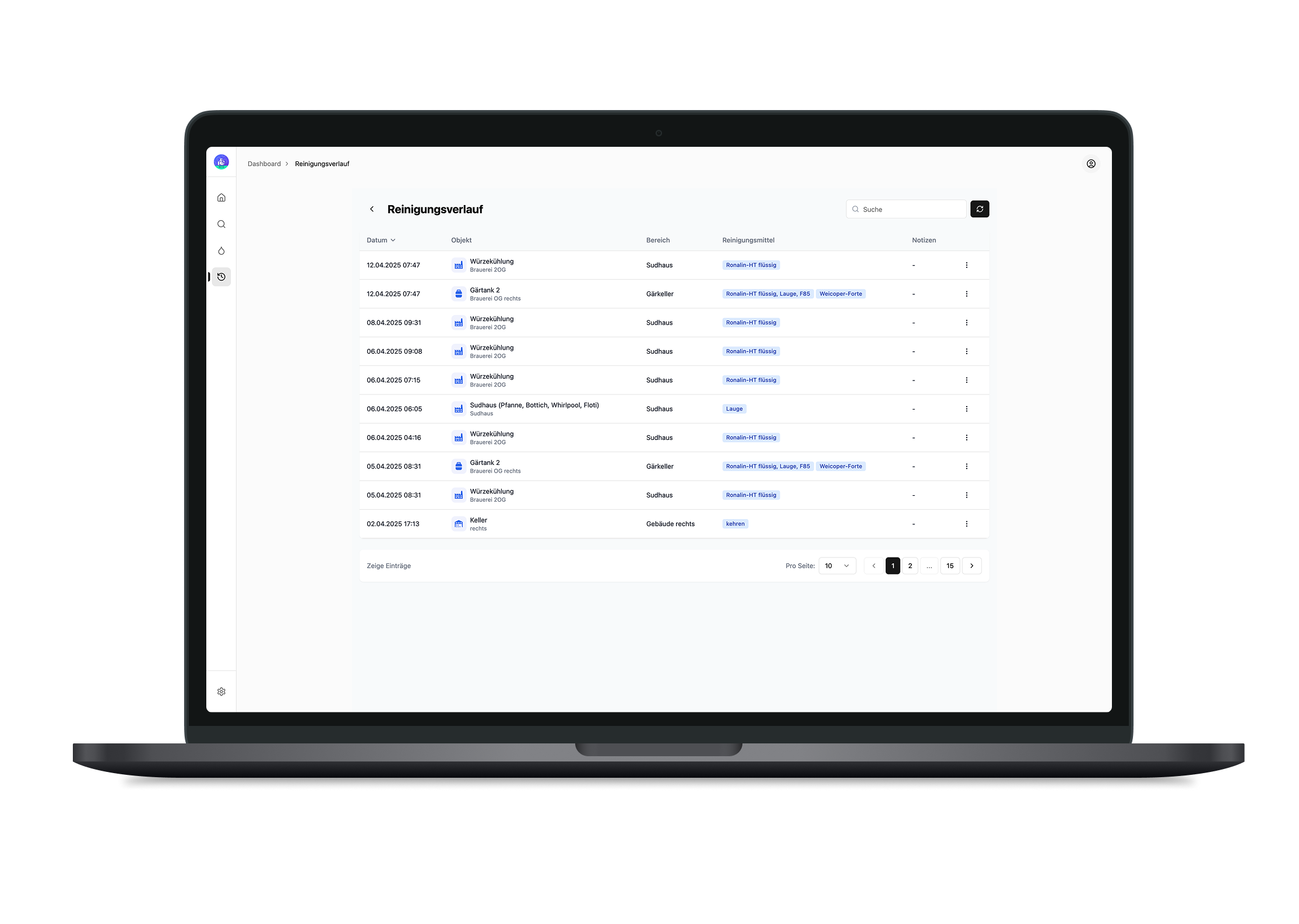 PurityLog Desktop Version