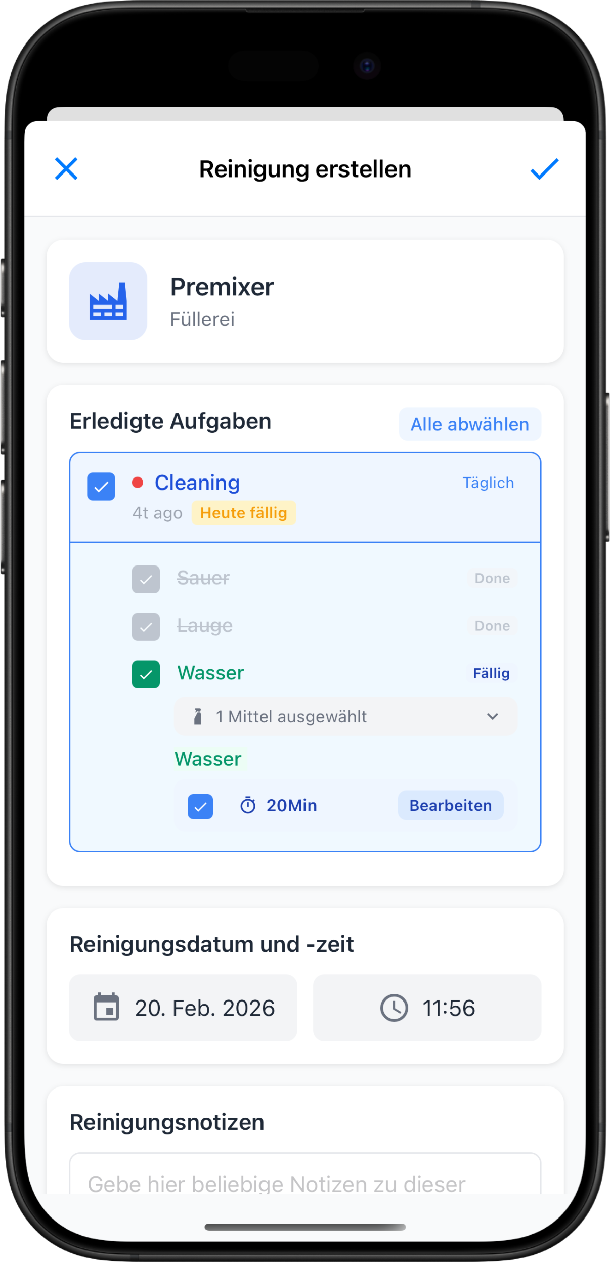 Aufgaben Schritt für Schritt ausführen